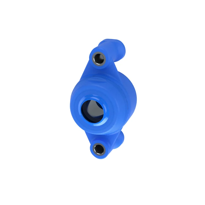 Blue sealed bearing housing for washdown environments