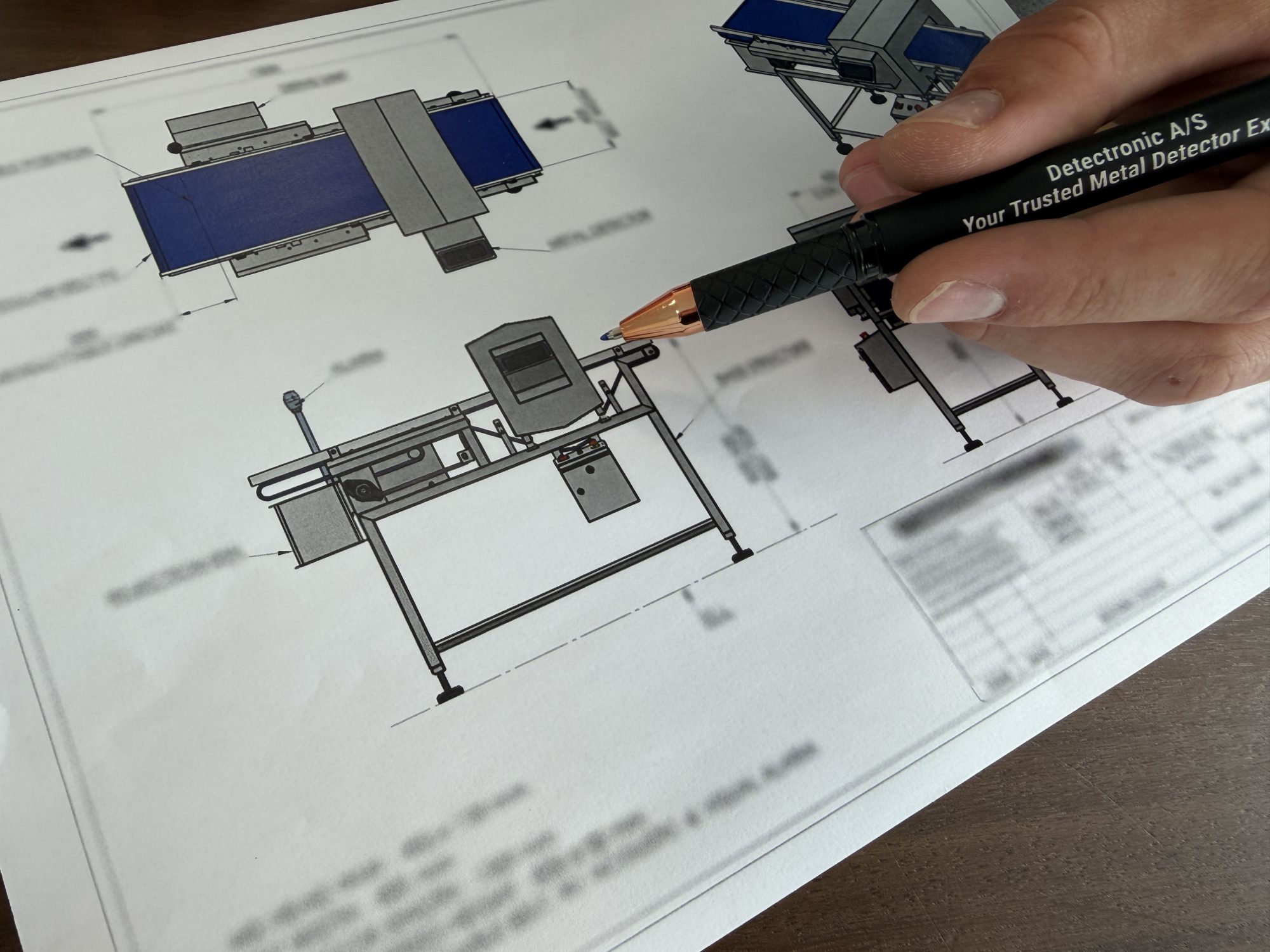Detectronic metal detector built to a custom specification